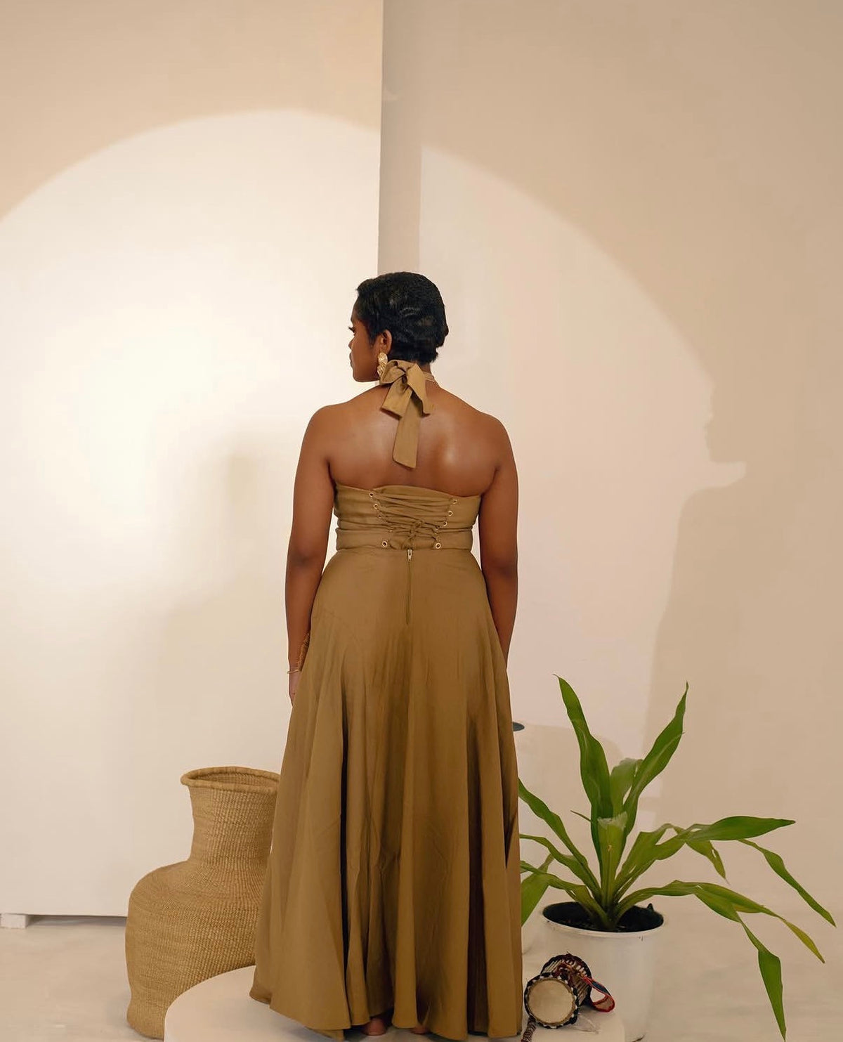 Abeni Halter Dress