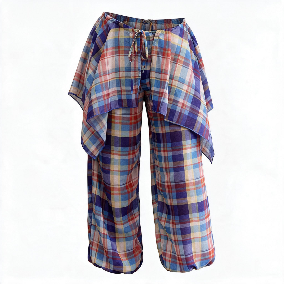 Chiffon Layered Balloon Pant (Aqua 2.o)