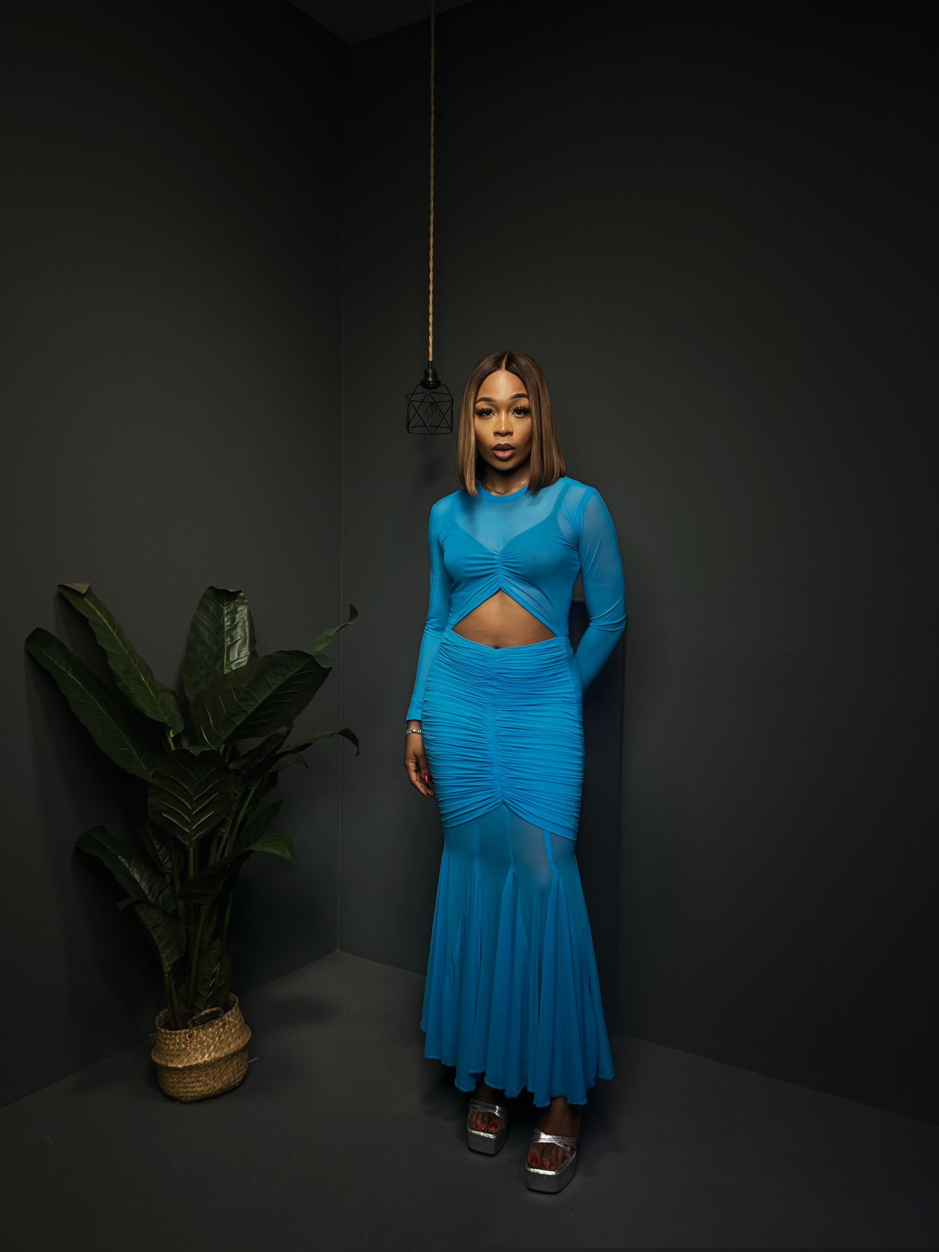 OYIN DRESS (BLUE)