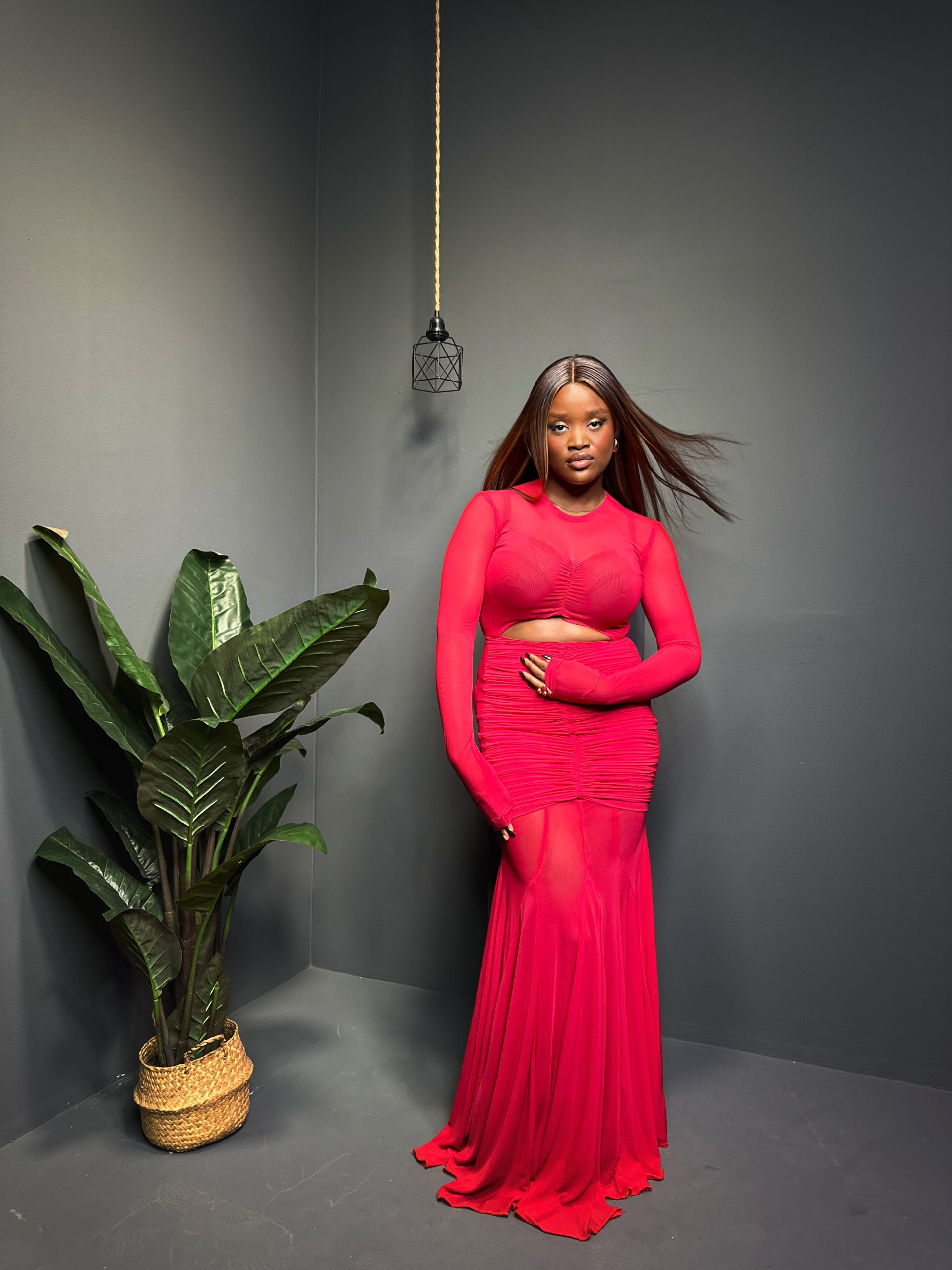 OYIN DRESS (Red) - Image 2