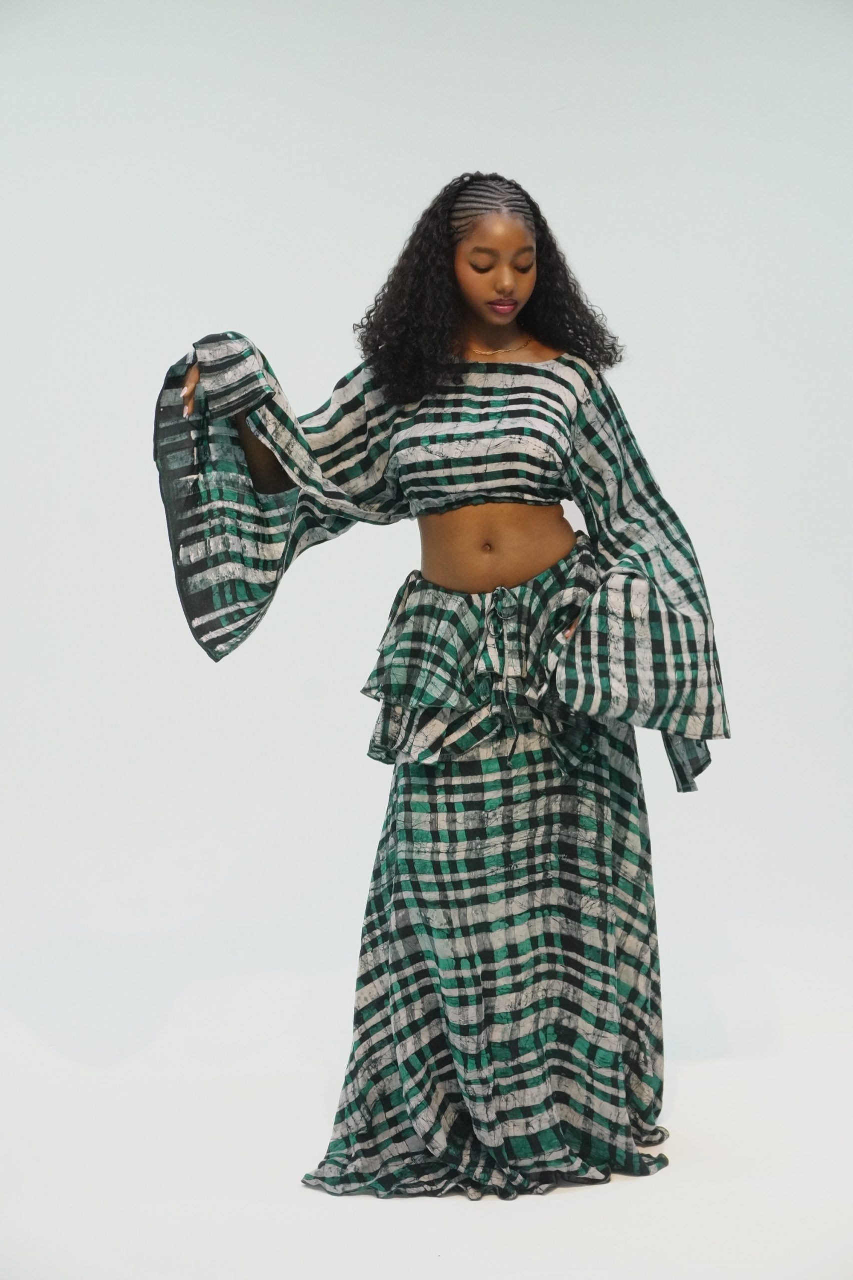 THE SUNDAY TWO PIECE (ADIRE)(PREORDER)