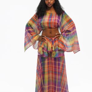 THE SUNDAY TWO PIECE PLAID (CANDY)