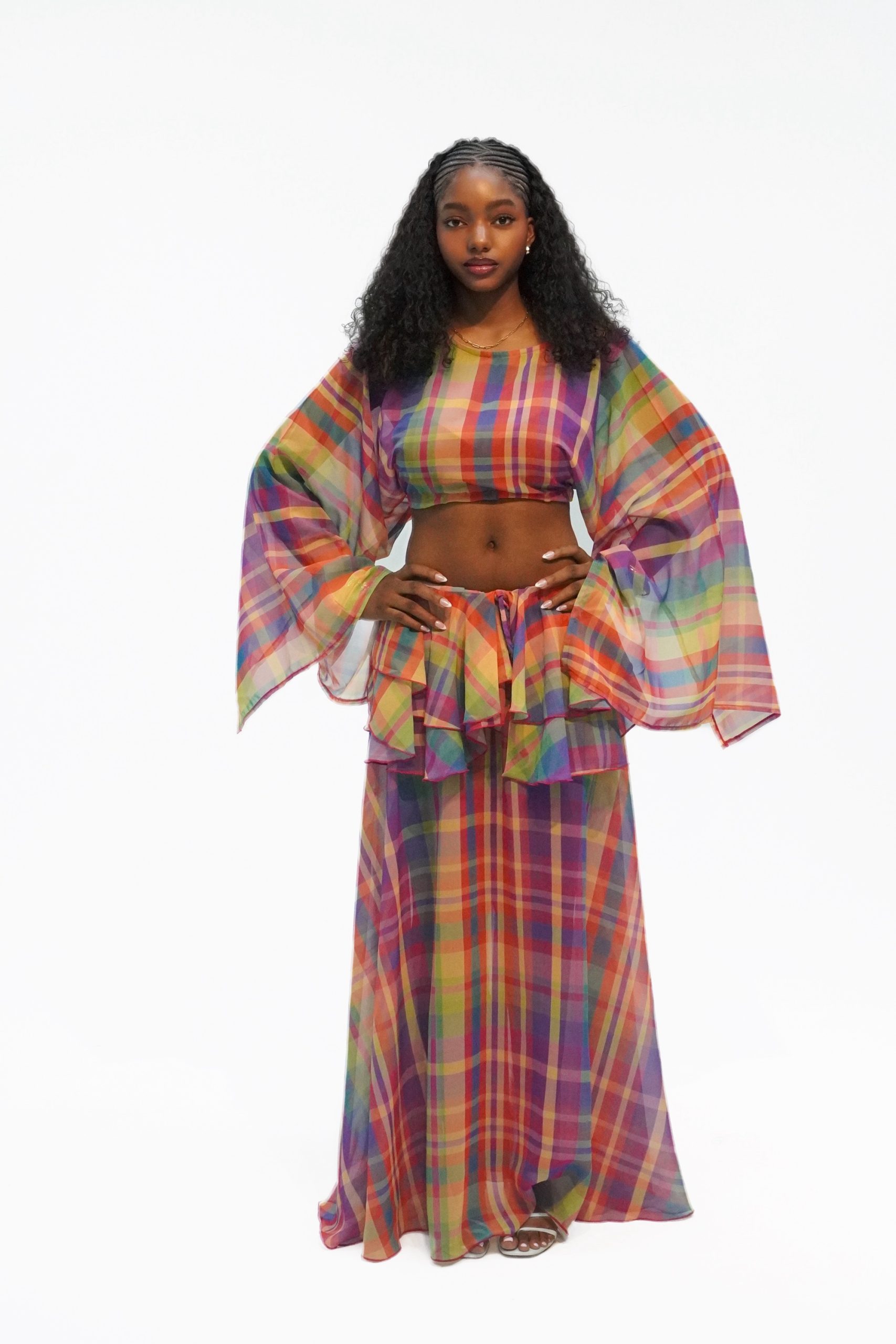 THE SUNDAY TWO PIECE PLAID (CANDY)