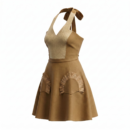 Abeni Halter Mini Dress