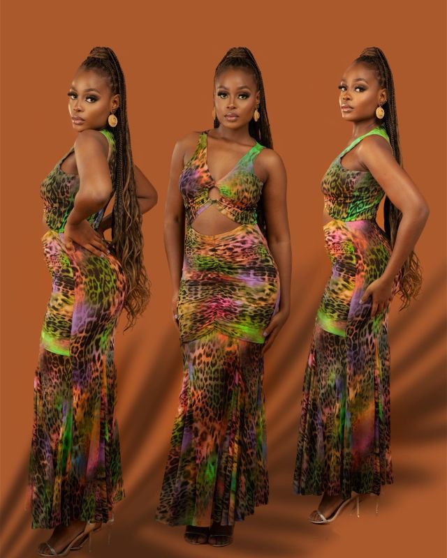Oye dress 🐆🌈 

Available to shop on Thursday on www.shopmalite.com